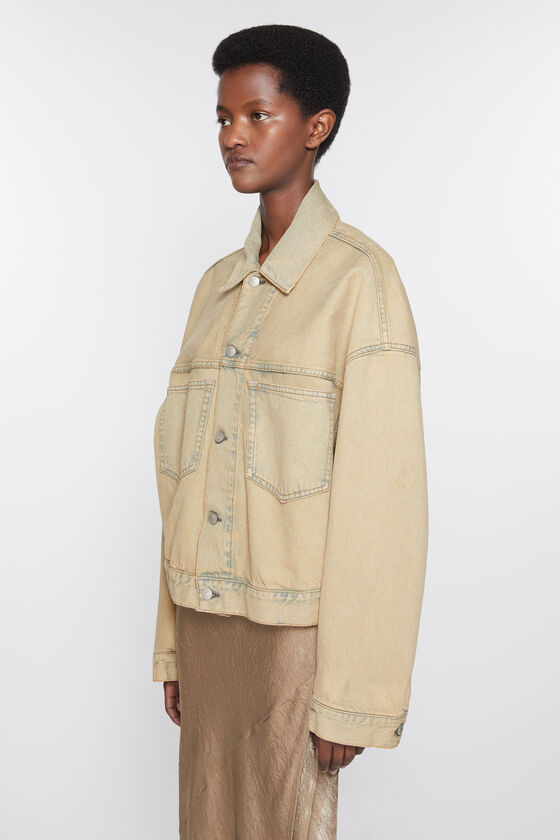 (image for) Chic Denim jacket - Oversized cropped fit